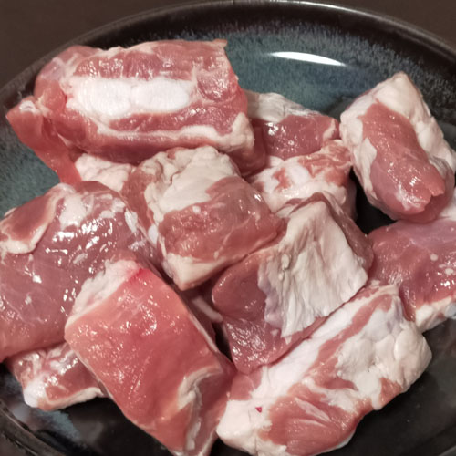 鹿児島県産 黒豚バラなんこつ 1kg